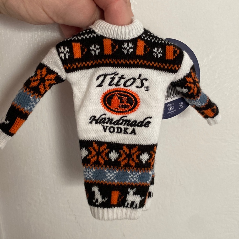 BNWT Tito’s vodka sweater